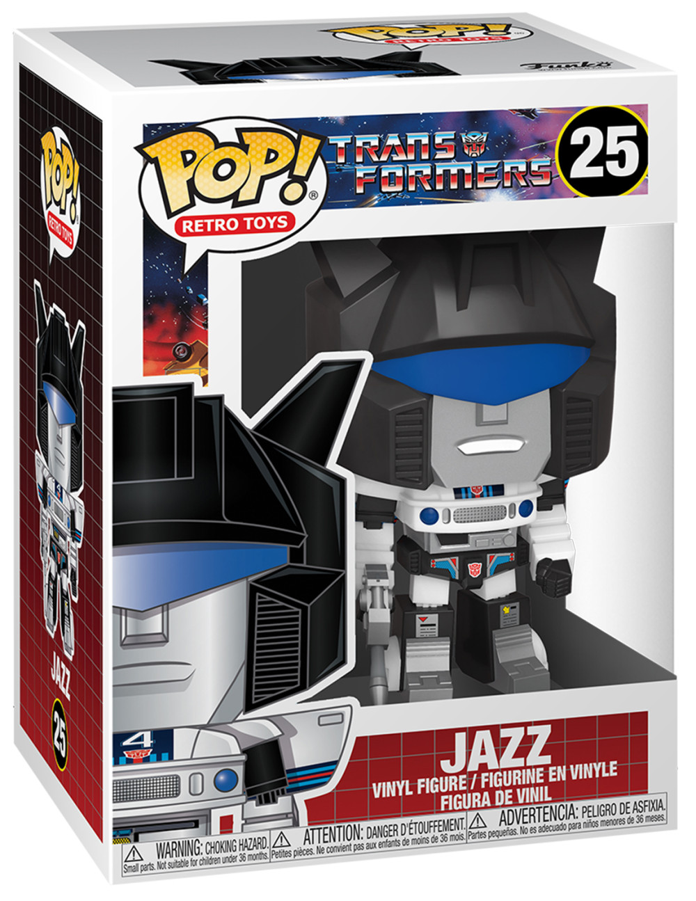Фигурка Funko POP Retro Toys: Transformers – Jazz (9,5 см)