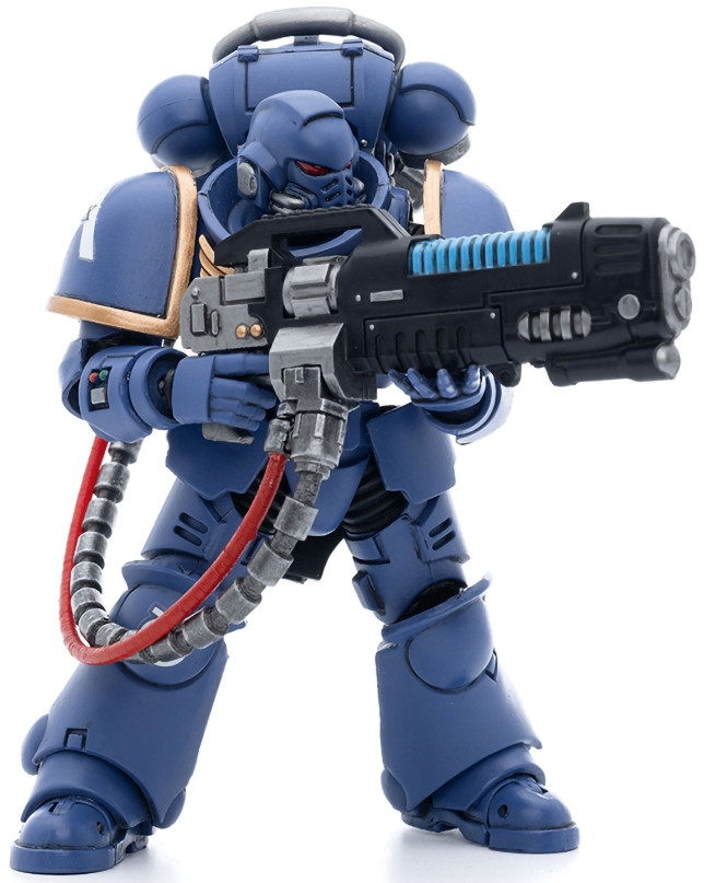 Фигурка Warhammer 40 000: Ultramarines – Hellblasters Brother Torsus 1:18 (12 см)