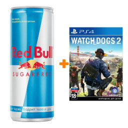  Watch_Dogs 2 [PS4,  ] +   Red Bull   250