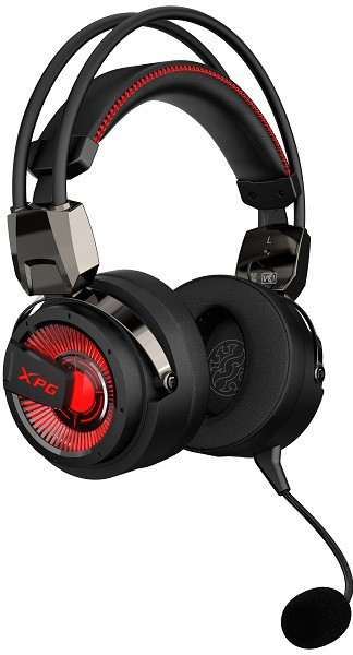 Гарнитура XPG PRECOG игровая беспроводная с подсветкой для PC (черная)