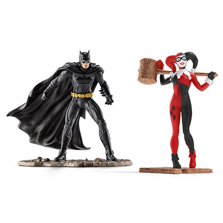 Набор фигурок DC Comics: Бэтмэн и Харли Квин – Лига справедливости – Justice League Batman Vs The Joker 2-Pack арт. (11 см)