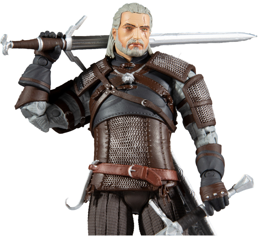  The Witcher Wild Hunt: Geralt Of Rivia Action Figure (18 )