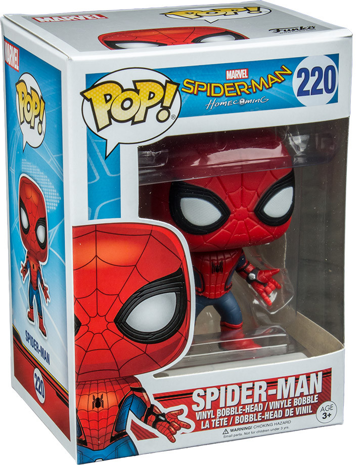  Funko POP: Marvel Spider-Man Homecoming  Spider-Man Bobble-Head (9,5 )