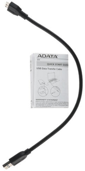 Внешний жесткий диск ADATA DashDrive HDD HC660 2TB USB 3.1 (серый)