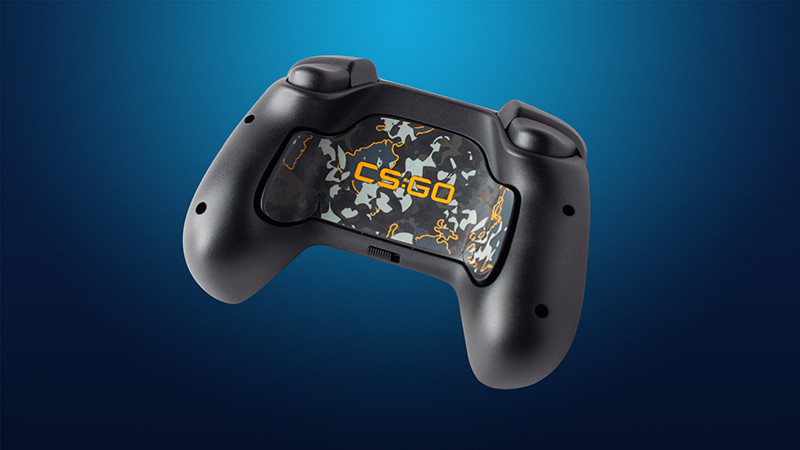 Комплект накладок CSGO Grey Camo для Steam Controller