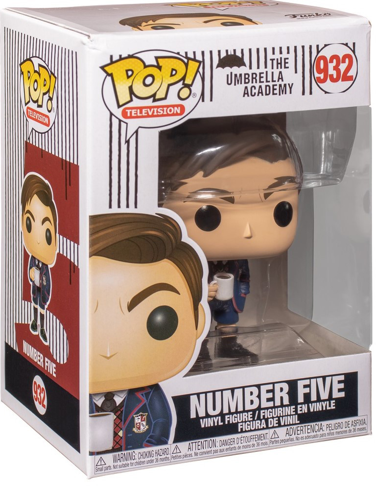  Funko POP Television: The Umbrella Academy  Number Five With Chase (9,5 )