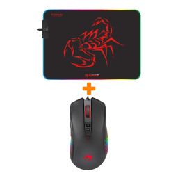 ����� ���� Marvo M519 + ������ RGB Marvo MG08 (M)