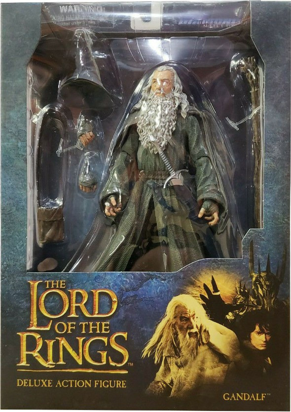  Deluxe Action Figure: The Lord Of The Rings  Gandalf [Series 4] (18 )