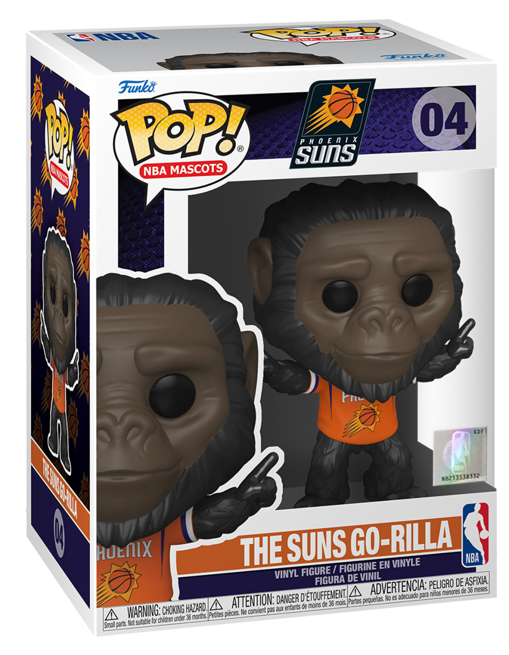  Funko POP Mascots: NBA Phoenix Suns  The Suns Go-Rilla (9,5 )