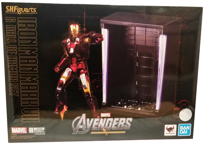  S.H.Figuarts Marvel: Iron Man [Mark VI & Hall Of Armor] (15 )