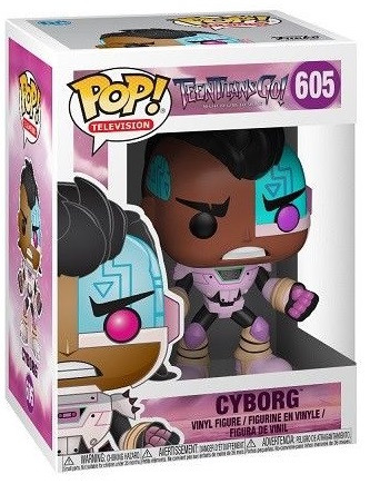  Funko POP Television: Teen Titans Go! Night Begins To Shine  Cyborg (9,5 )