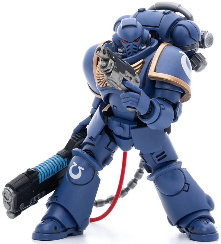 Фигурка Warhammer 40 000: Ultramarines – Hellblasters Brother Paxor 1:18 (12 см)