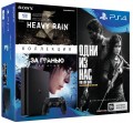   Sony PlayStation 4 Slim (1TB) Black (CUH-2008B) +    .   +   Heavy Rain   :  . 