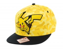  Pokemon. Pikachu Camo Snapback