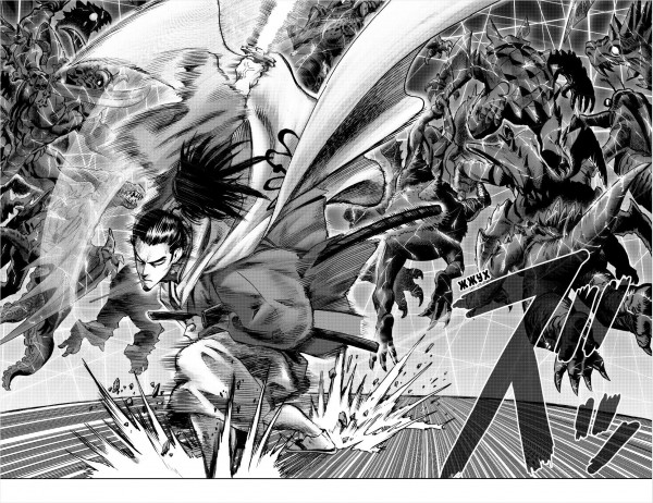 Манга One-Punch Man: В один миг & свет. Книга 11