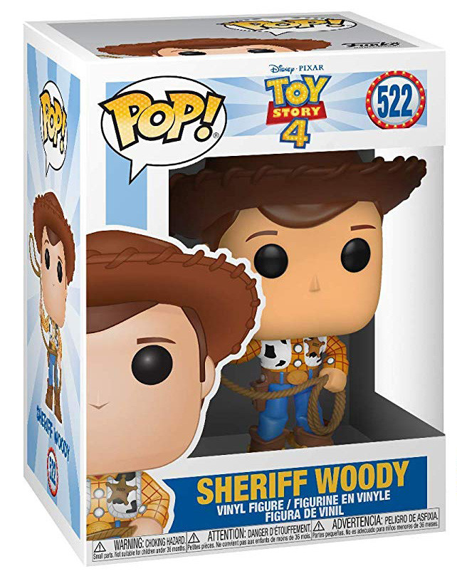  Funko POP: Disney / Pixar Toy Story 4  Sheriff Woody (9,5 )