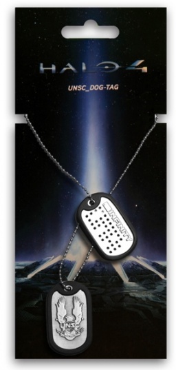  Halo 4. Dog Tag Unsc logo