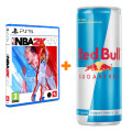  NBA 2K22 [PS5,  ] +   Red Bull   250