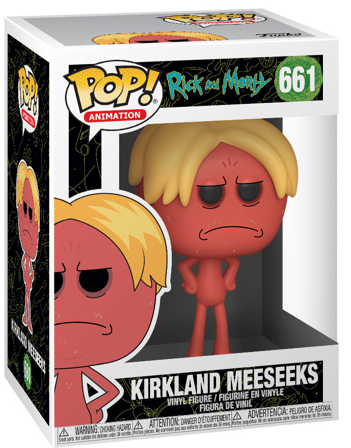  Funko POP Animation: Rick And Morty  Kirkland Meeseeks (9,5 )