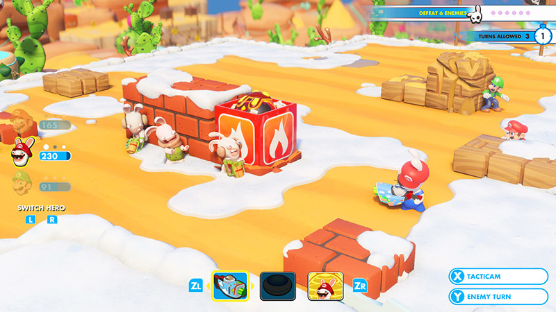 Mario + Rabbids.    [Switch]