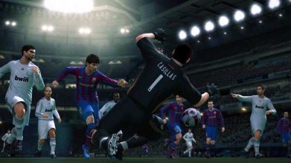 Скриншот из игры Pro Evolution Soccer 2010