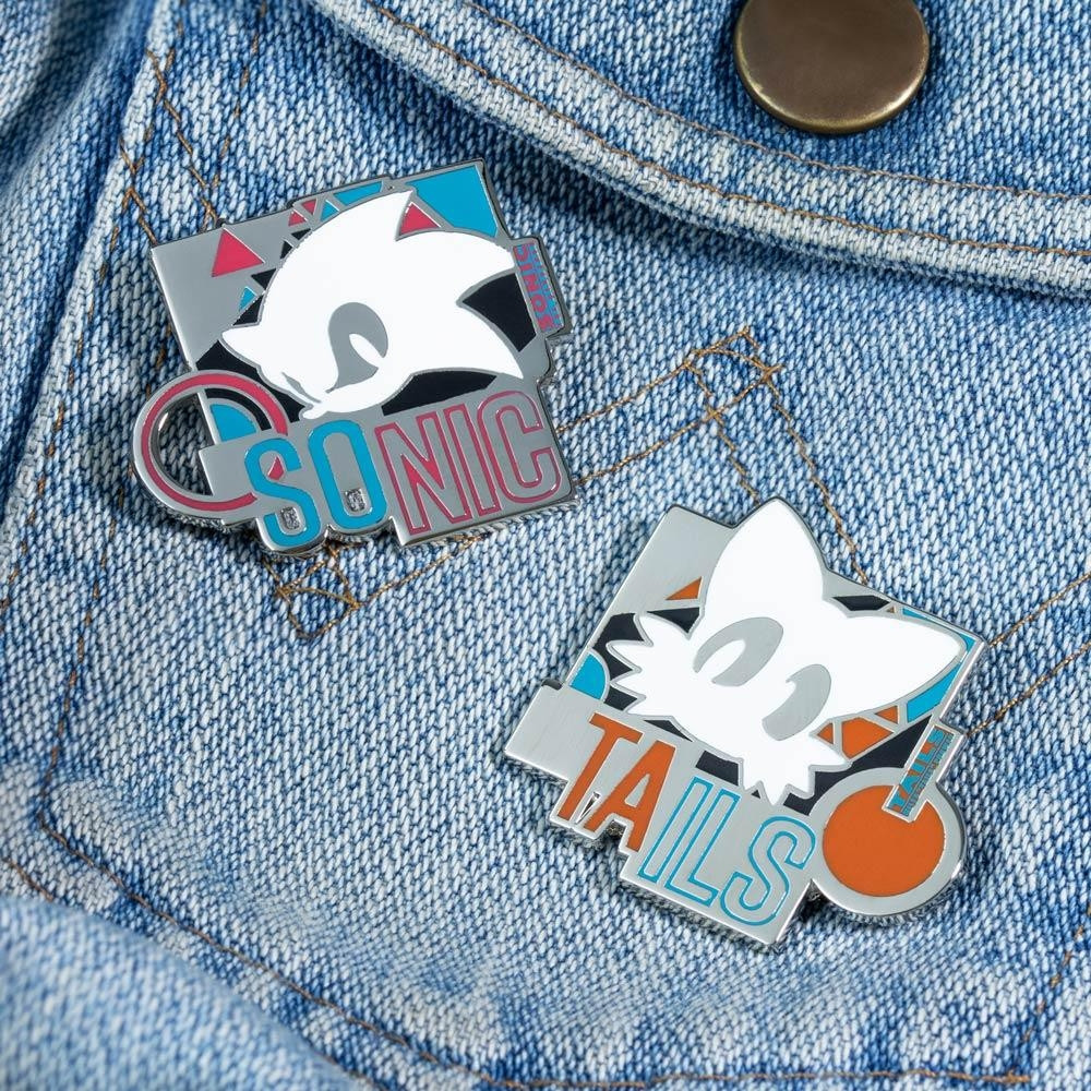 Набор значков Sonic The Hedgehog Remix 1.1 Pin Kings 2-Pack