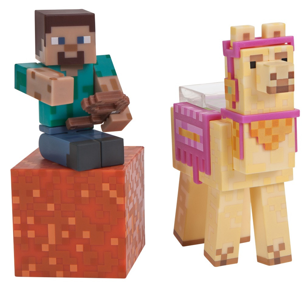   Minecraft: Steve With Llama
