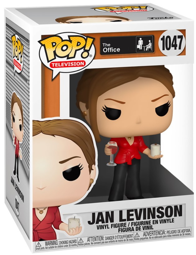  Funko POP Television: The Office. Series 3  Jan Levinson with Wine & Candle (9,5 )
