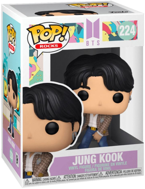 Фигурка Funko POP Rocks: BTS – Jung Kook (9,5 см)