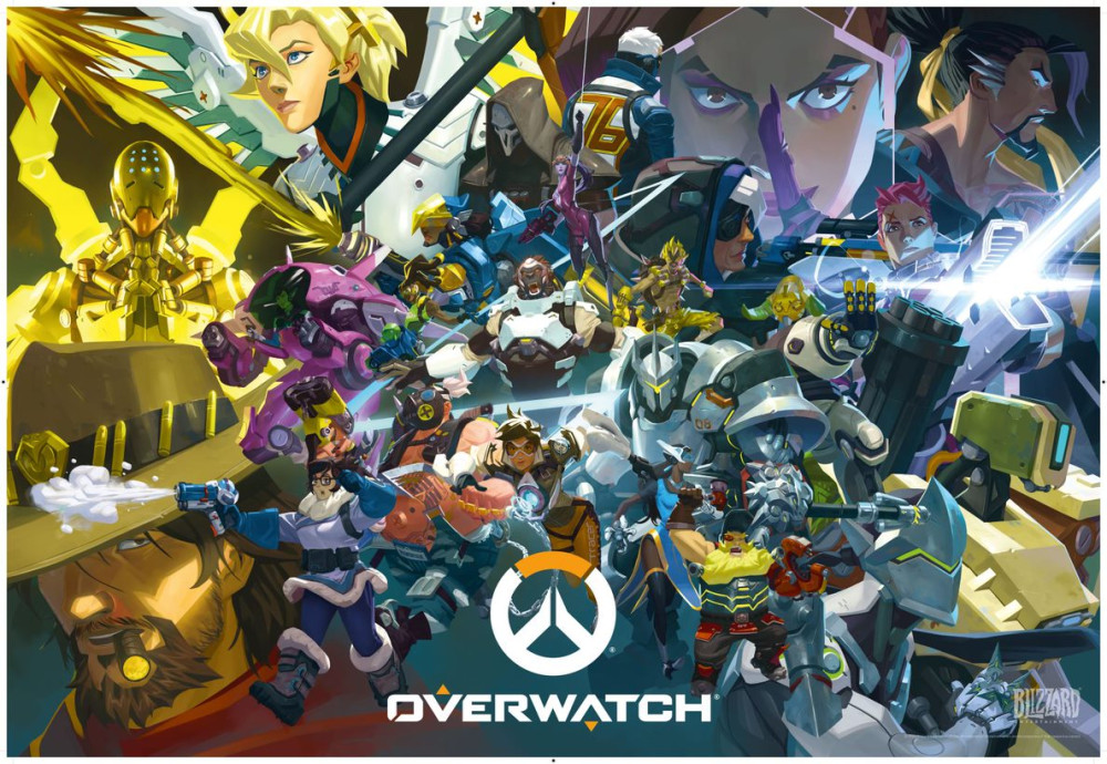 Пазл Overwatch: Heroes Collage (1000 элементов)