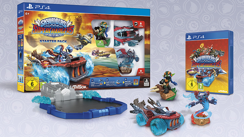 Skylanders SuperChargers.   [PS4]