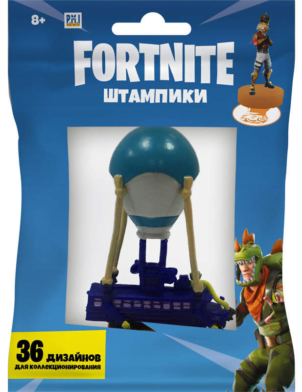 Фигурка-штамп Fortnite: Боевой автобус (7,5 см)