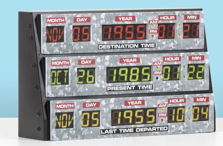 Лампа Back To The Future cветодиодная