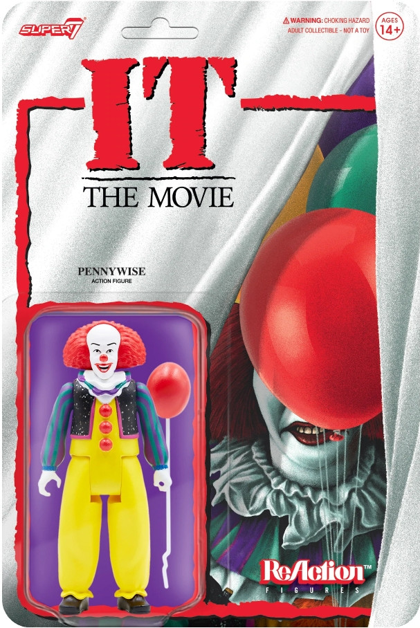 Фигурка ReAction IT: Pennywise – Clown (9 см)