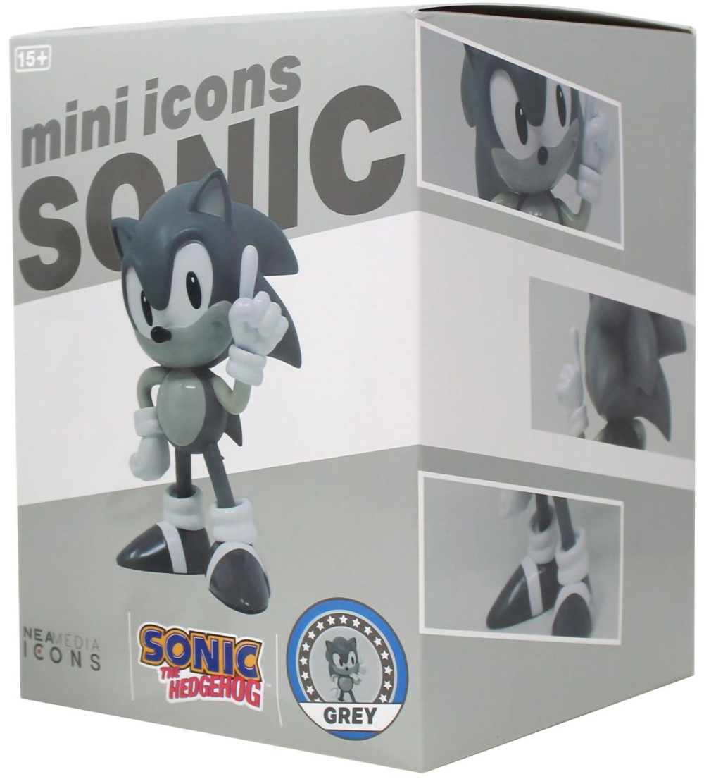 Фигурка Sonic: The Hedgehog – Grey Edition (13 см)