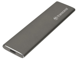 Твердотельный накопитель Transcend ESD250C 960GB USB Type-C (серебристый)