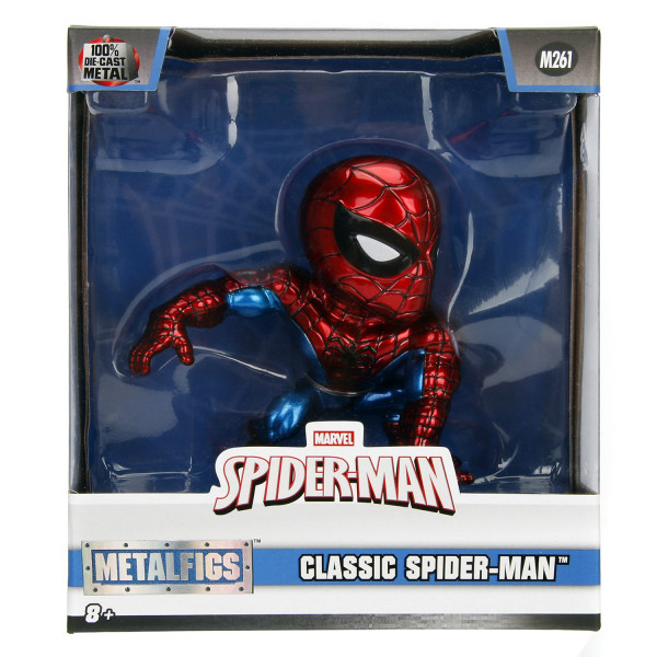 Фигурка Marvel Spider-Man: Classic Spider-Man Metalfigs 4"