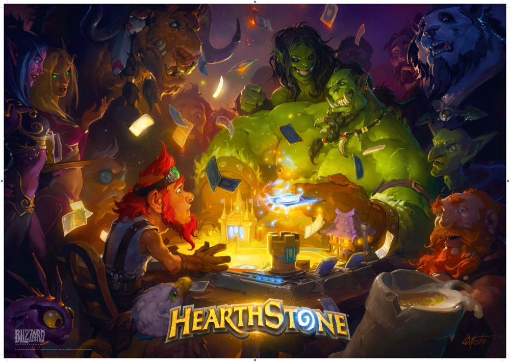 Пазл Hearthstone: Heroes Of Warcraft (1000 элементов)
