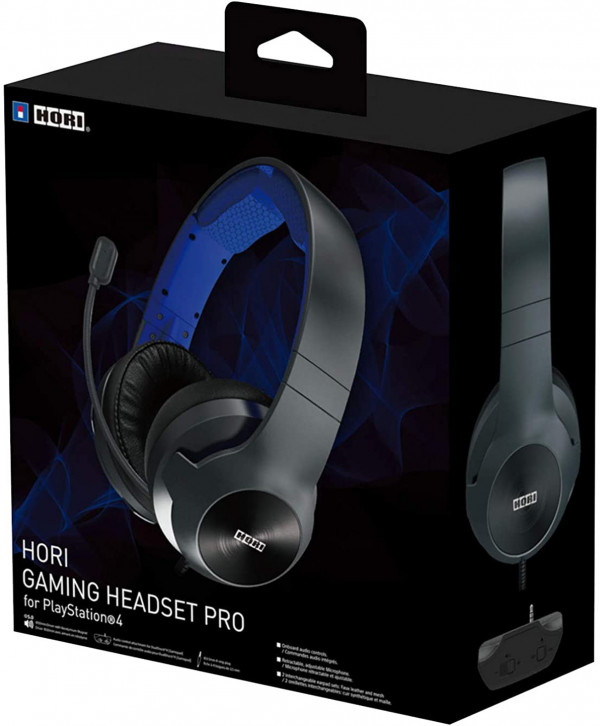 Гарнитура Hori gaming headset Pro проводная игровая для PS4 (PS4-159U)