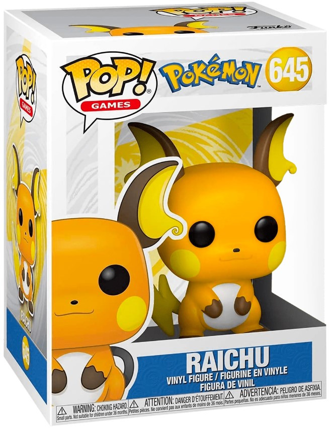  Funko POP Games: Pokemon  Raichu (9,5 )