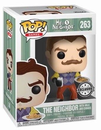 Фигурка Funko POP Games: Hello Neighbor – Neighbor With Milk & Cookies (9,5 см)