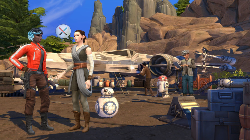 The Sims 4. Star Wars: ����������� �� �����. ���������� [PC, �������� ������]