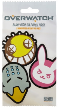 Наклейка-патч для одежды Overwatch Character Blind Pack в асоортименте
