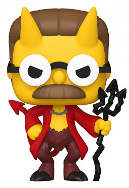  Funko POP Television: The Simpsons Treehouse Of Horror Zombie  Devil Flanders