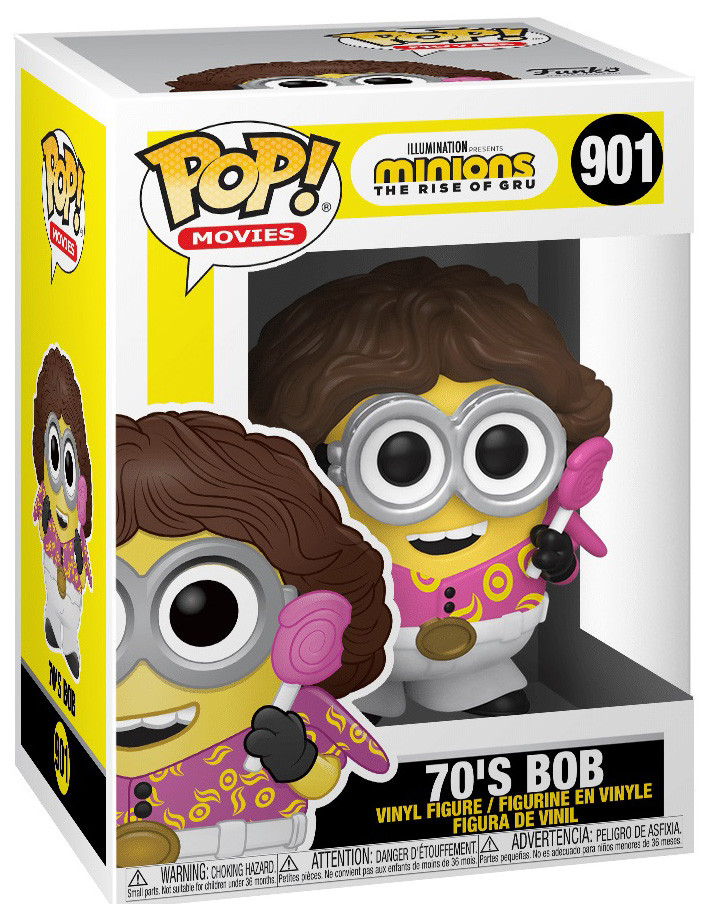 ������� Funko POP Movies: Minions The Rise Of Gru � 70s Bob (9,5 ��)