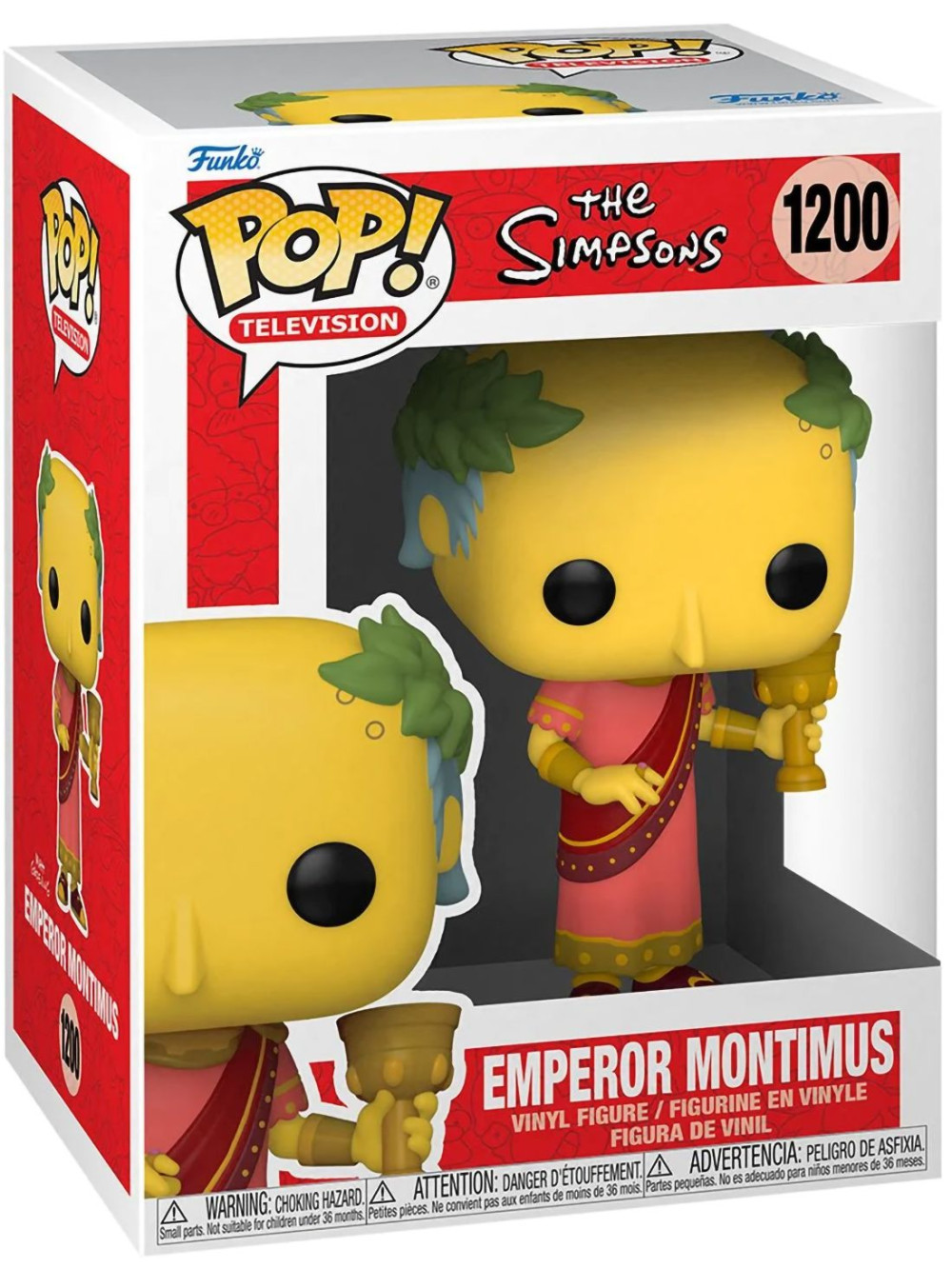  Funko POP Animation The Simpsons: Emperor Montimus (9,5 )