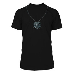  The Witcher 3 : Wolf School Medallion Premium