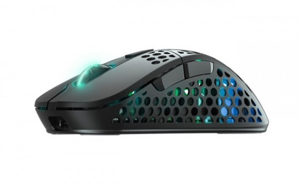 Мышь Xtrfy M4 WIRELESS BLACK игровая, беспроводная, оптическая, RGB подсветка (чёрный)