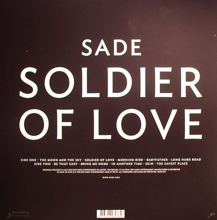 Sade  �  Soldier Of Love (LP)