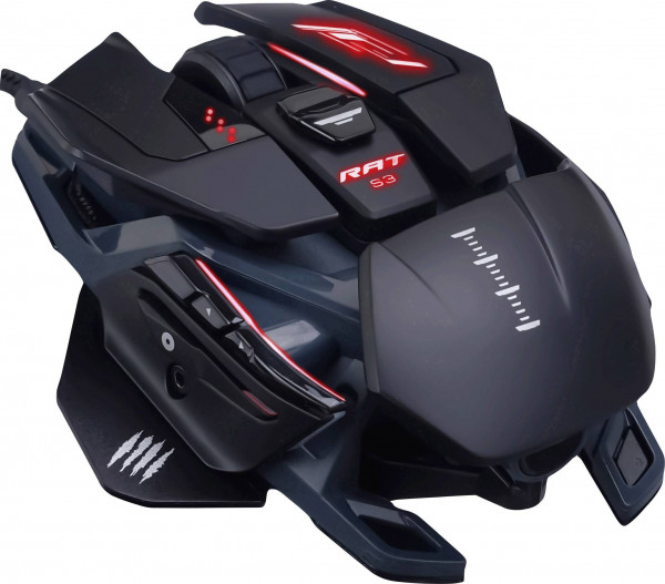 Мышь Mad Catz R.A.T. PRO S3 проводная игровая для PC (чёрный)(4897093960115)